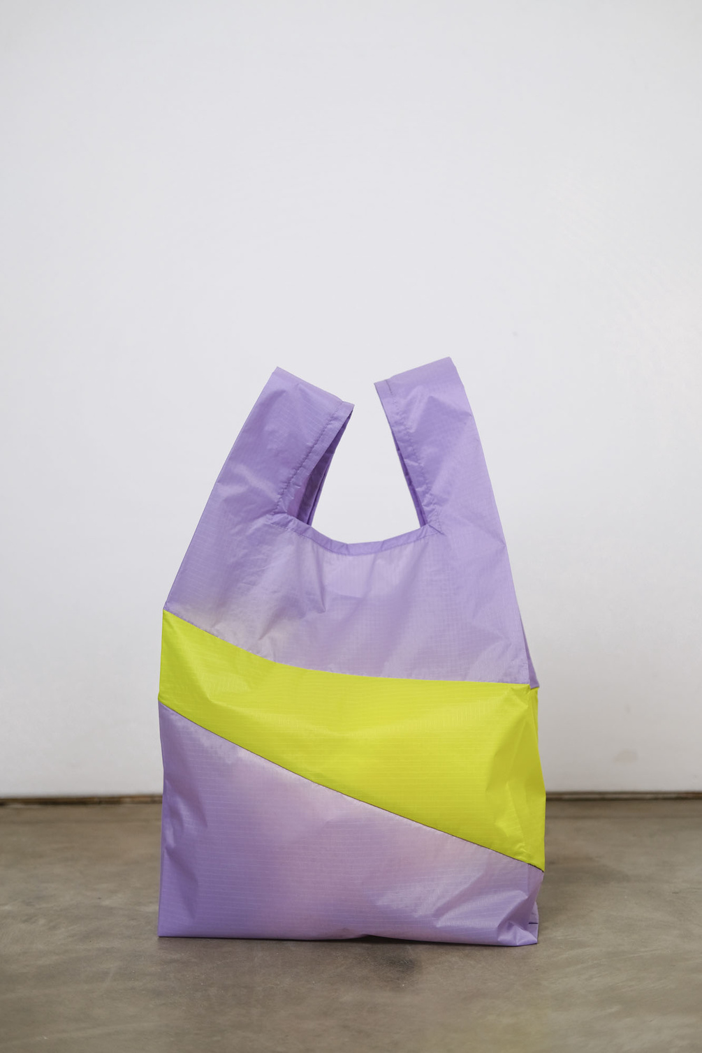 susan bijl shopping bag idea fluo yellow 